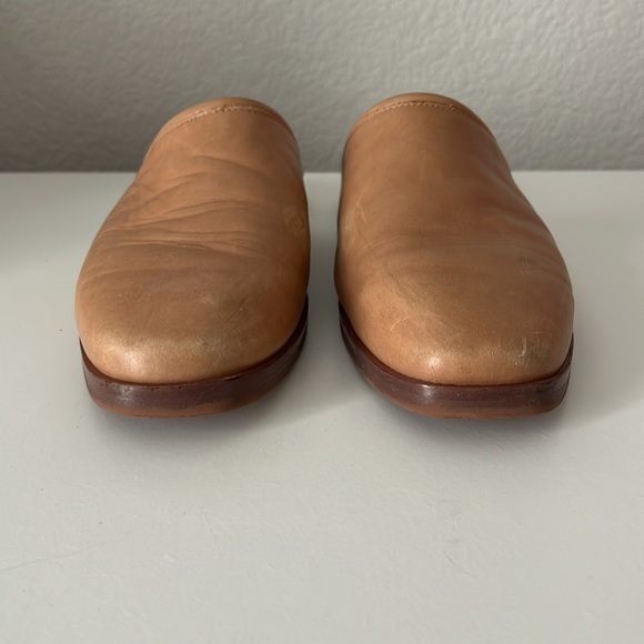 Madewell The Louisa Mule Amber Tan Camel Size 7.5 - Picture 6 of 9